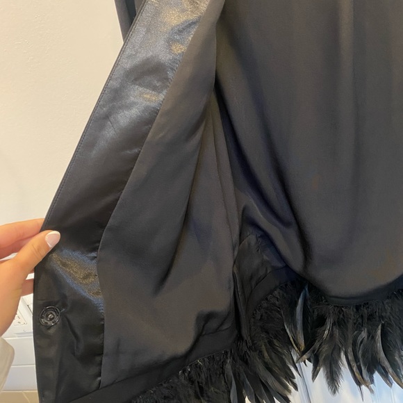 Madison Marcus black feather Blazer - Picture 5 of 7